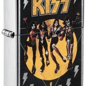 Sharp Kiss Rock & Roll Zippo Lighter